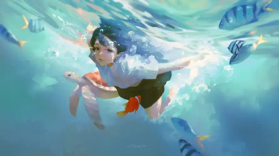深海回声 高清电影海报